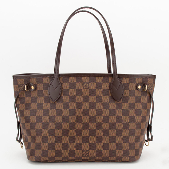 Louis Vuitton N51109 Neverfull PM Shoulder Bag Damier Ebene Canvas Louis Vuitton N51109 Neverfull PM Shoulder Bag Damier Ebene Canvas
