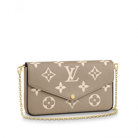Louis Vuitton Félicie Pochette Gray M69977 Black M80482 Louis Vuitton Félicie Pochette Gray M69977 Black M80482