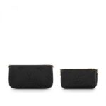 Louis Vuitton Multi Pochette Accessoires Cream M46568 Black M80399