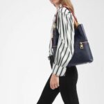 Louis Vuitton Melie Navy M44012 Black M44014