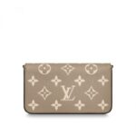 Louis Vuitton Félicie Pochette Gray M69977 Black M80482