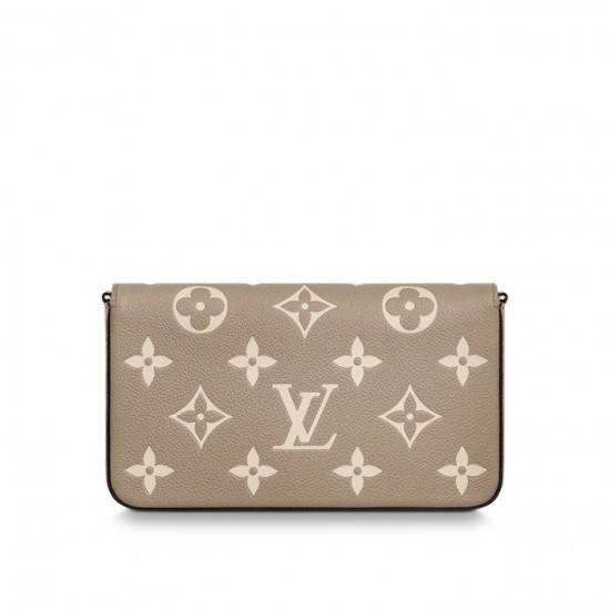 Louis Vuitton Félicie Pochette Gray M69977 Black M80482 Louis Vuitton Félicie Pochette Gray M69977 Black M80482