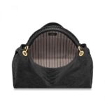 Louis Vuitton Artsy MM M41066 Black White Navy Red