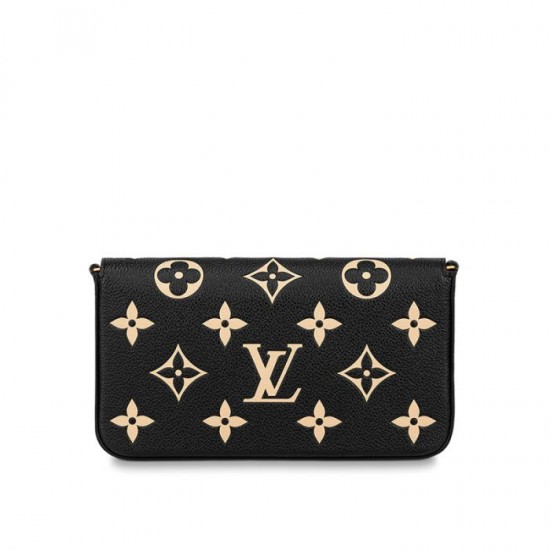 Louis Vuitton Félicie Pochette Gray M69977 Black M80482 Louis Vuitton Félicie Pochette Gray M69977 Black M80482