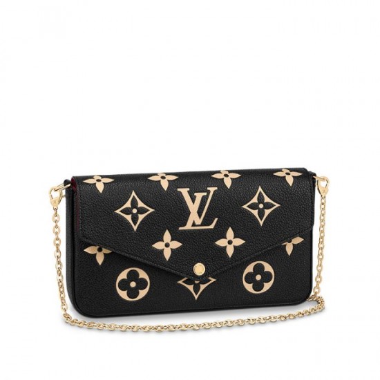 Louis Vuitton Félicie Pochette Gray M69977 Black M80482 Louis Vuitton Félicie Pochette Gray M69977 Black M80482