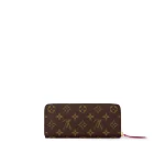 Louis Vuitton Monogram M60742 Clémence Wallet Fuchsia
