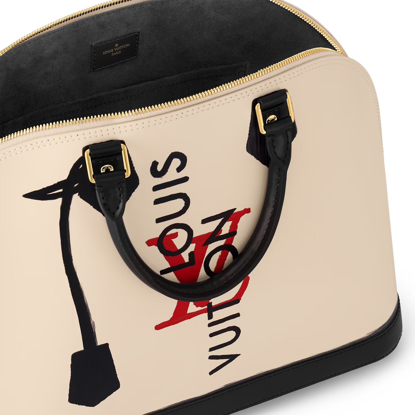 Louis Vuitton Beige/Black M23598 Alma GM Louis Vuitton Beige/Black M23598 Alma GM