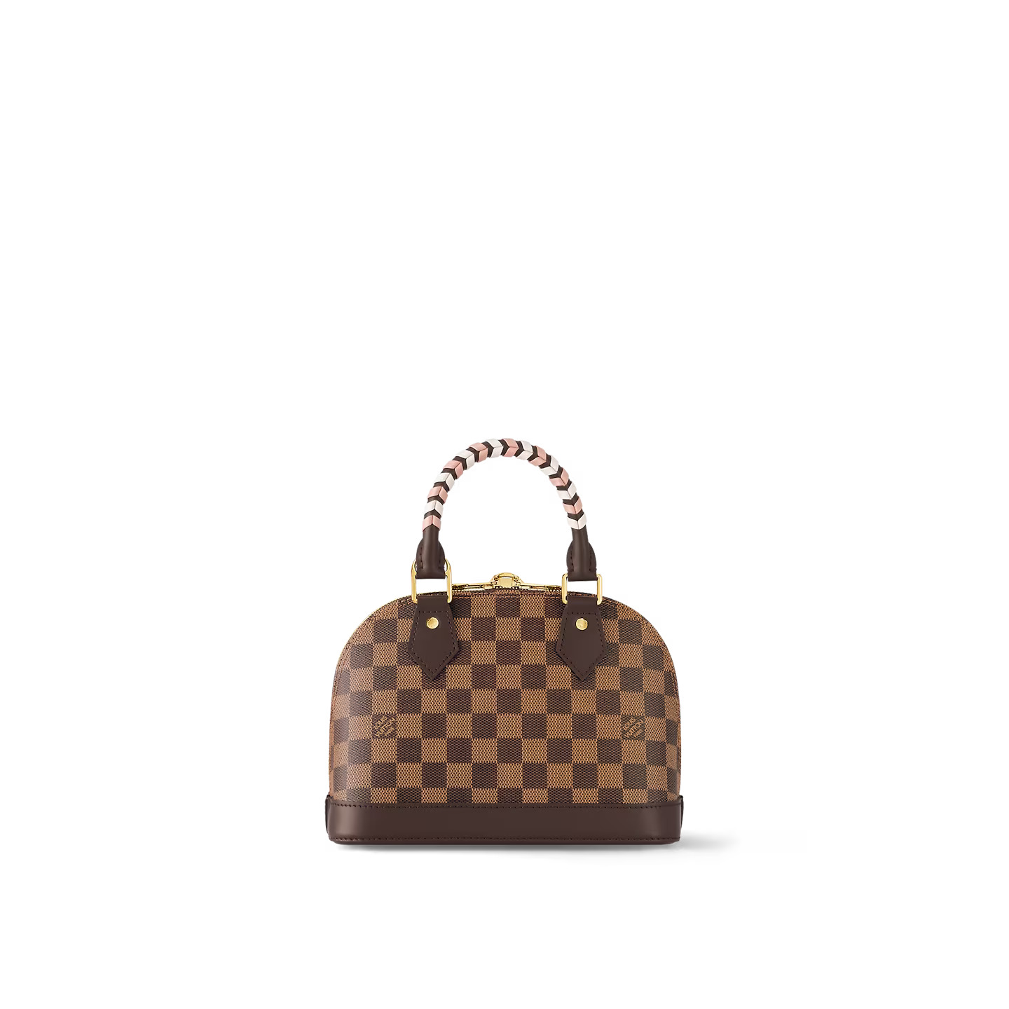 Louis Vuitton Damier Ebene coated canvas N40447 Braided Alma BB Louis Vuitton Damier Ebene coated canvas N40447 Braided Alma BB