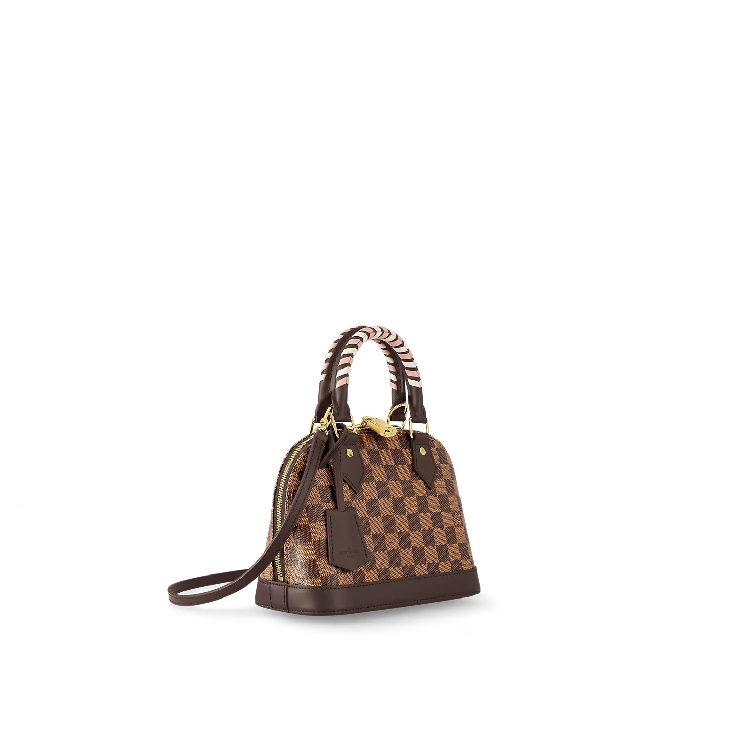 Louis Vuitton Damier Ebene coated canvas N40447 Braided Alma BB Louis Vuitton Damier Ebene coated canvas N40447 Braided Alma BB