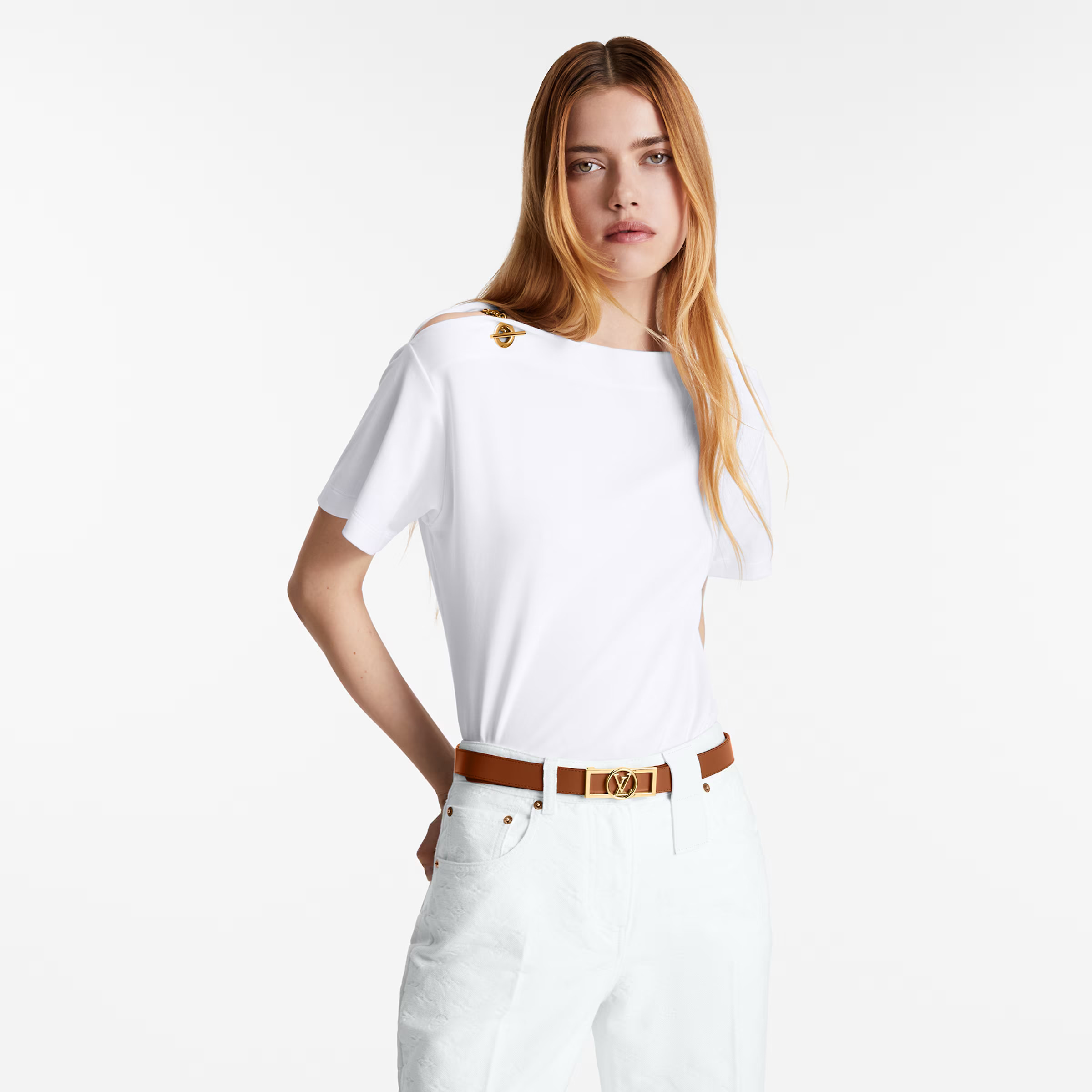 Louis Vuitton M0196Y Monogram Dauphine 25mm Reversible Belt Louis Vuitton M0196Y Monogram Dauphine 25mm Reversible Belt