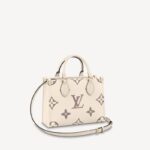Louis Vuitton Empreinte Monogram Giant Onthego PM M45654 Creme Bois De Rose