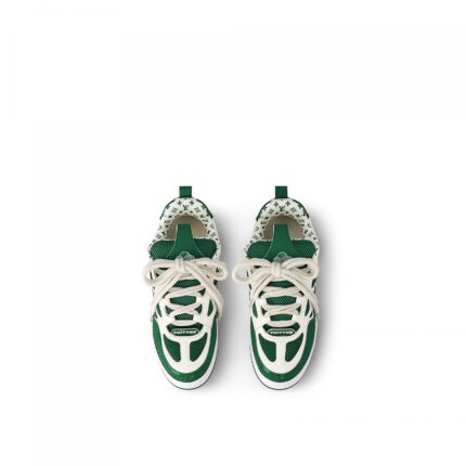Louis Vuitton LV Skate Sneaker Since 54 Monogram Flowers Green 1AC51X