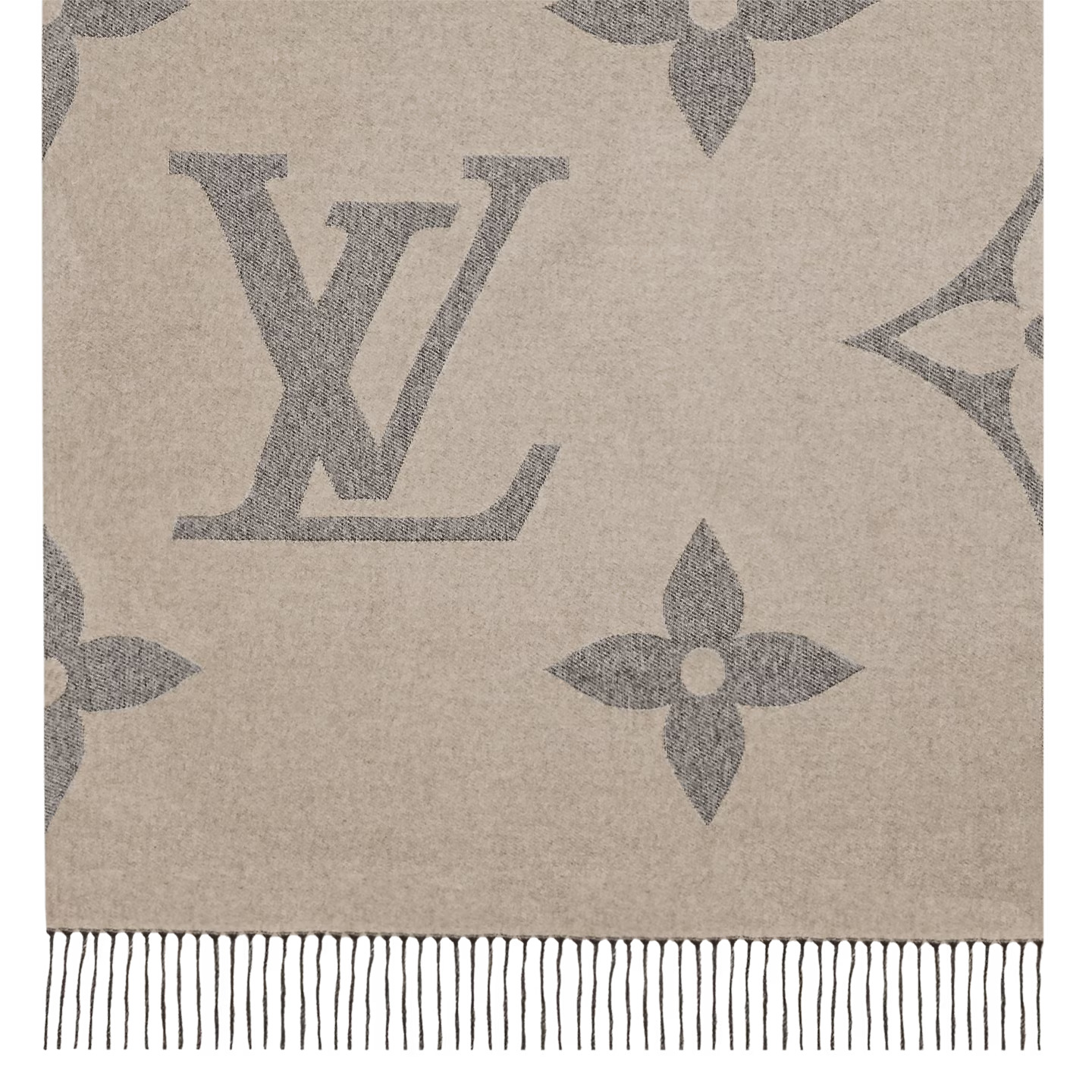 Louis Vuitton Light Grey M77951 MNG Giant Scarf Louis Vuitton Light Grey M77951 MNG Giant Scarf