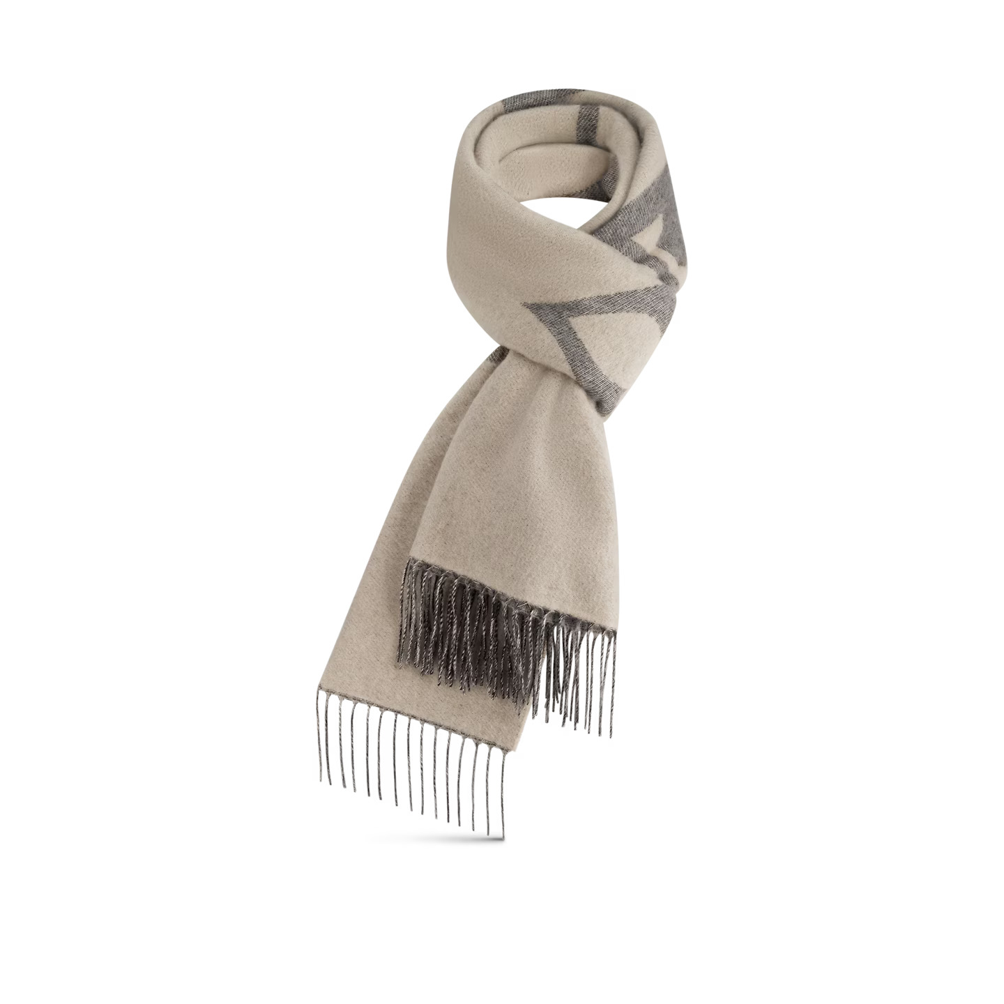 Louis Vuitton Light Grey M77951 MNG Giant Scarf Louis Vuitton Light Grey M77951 MNG Giant Scarf