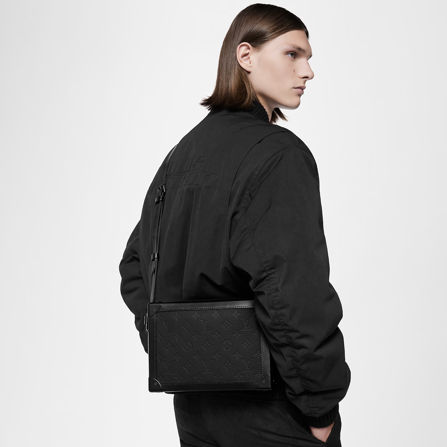 Louis Vuitton Monogram Taurillon Leather M55700 Soft Trunk Louis Vuitton Monogram Taurillon Leather M55700 Soft Trunk