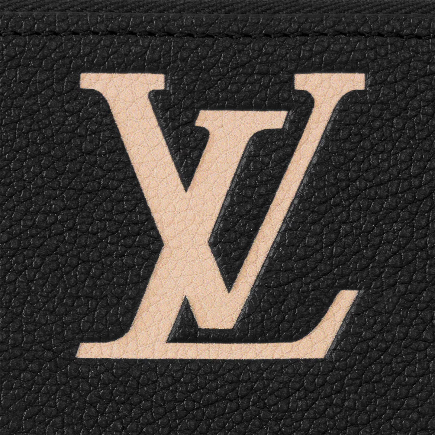 Louis Vuitton Black/Beige M80481 Zippy Wallet Louis Vuitton Black/Beige M80481 Zippy Wallet