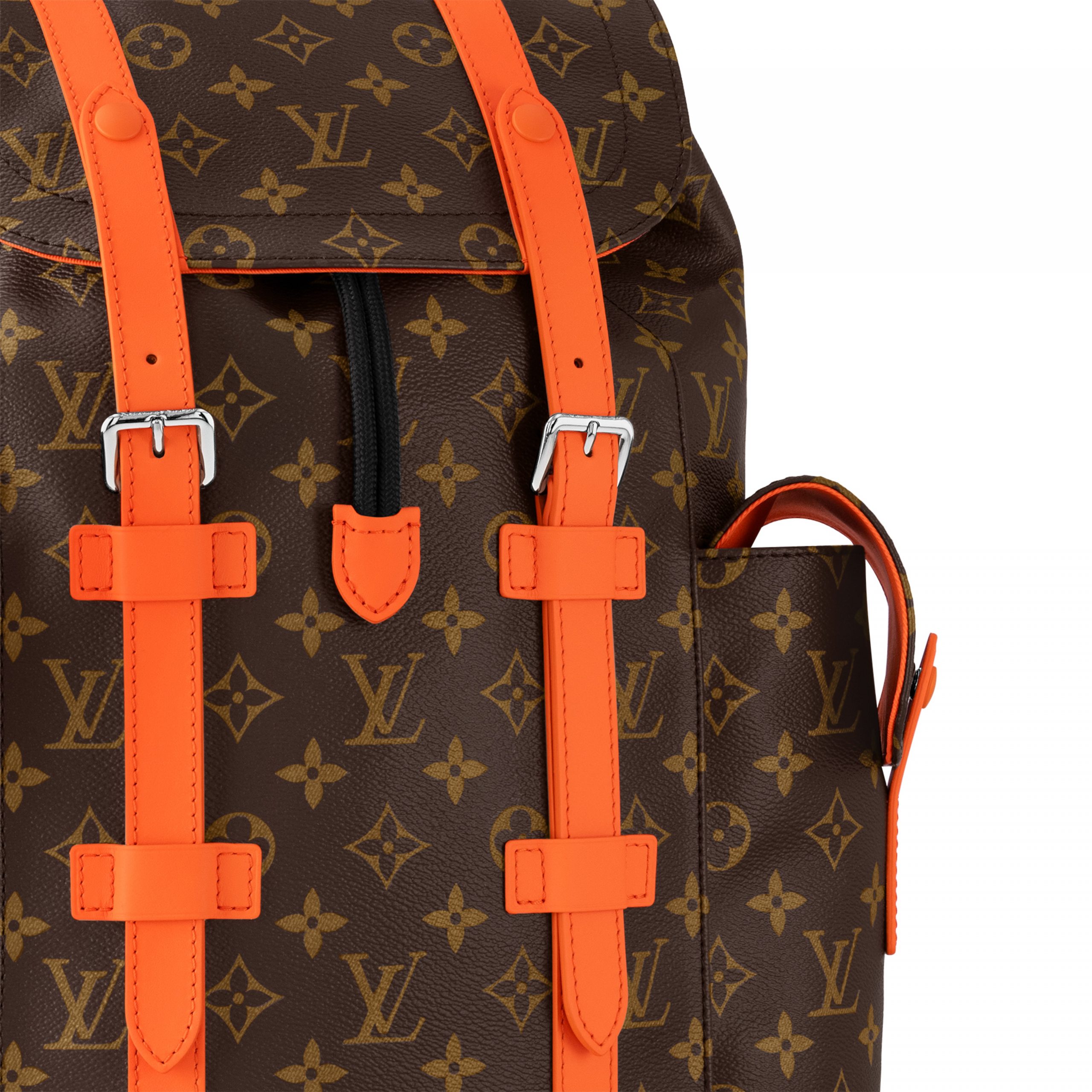 Louis Vuitton Christopher MM M46814 Orange Louis Vuitton Christopher MM M46814 Orange