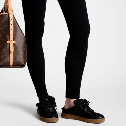 Louis Vuitton Lous Open Back Sneaker Black 1ACAE7