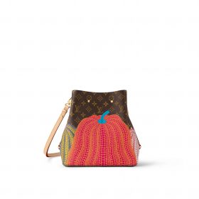 Louis Vuitton M46473 LV x YK Pumpkin Prin Néonoé MM