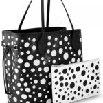 Louis Vuitton LV x YK Neverfull MM M46390 Black white