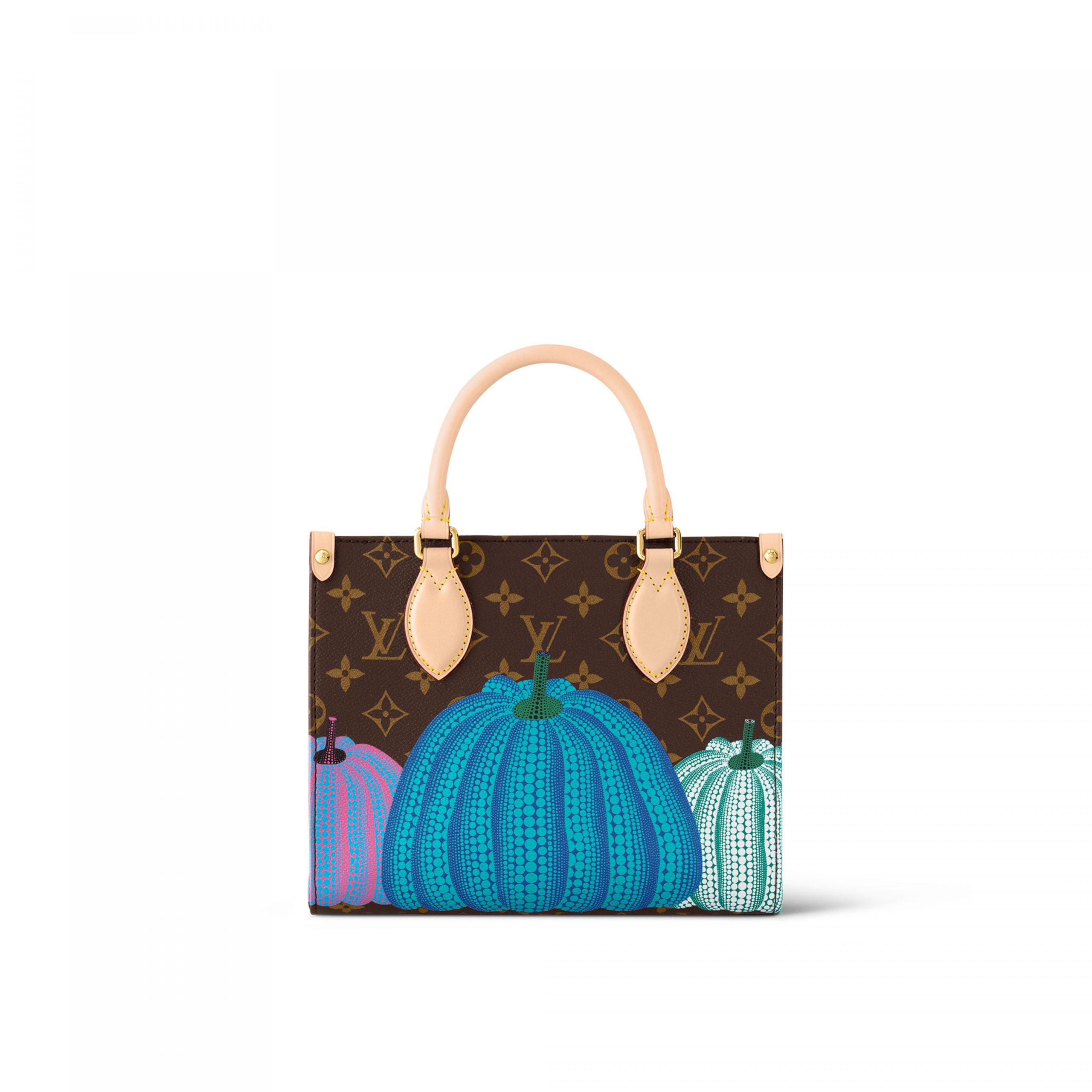 Louis Vuitton LV x YK OnTheGo PM M46467 Pumpkin print Louis Vuitton LV x YK OnTheGo PM M46467 Pumpkin print
