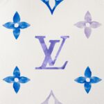 Louis Vuitton M22979 Neverfull MM Blue Monogram