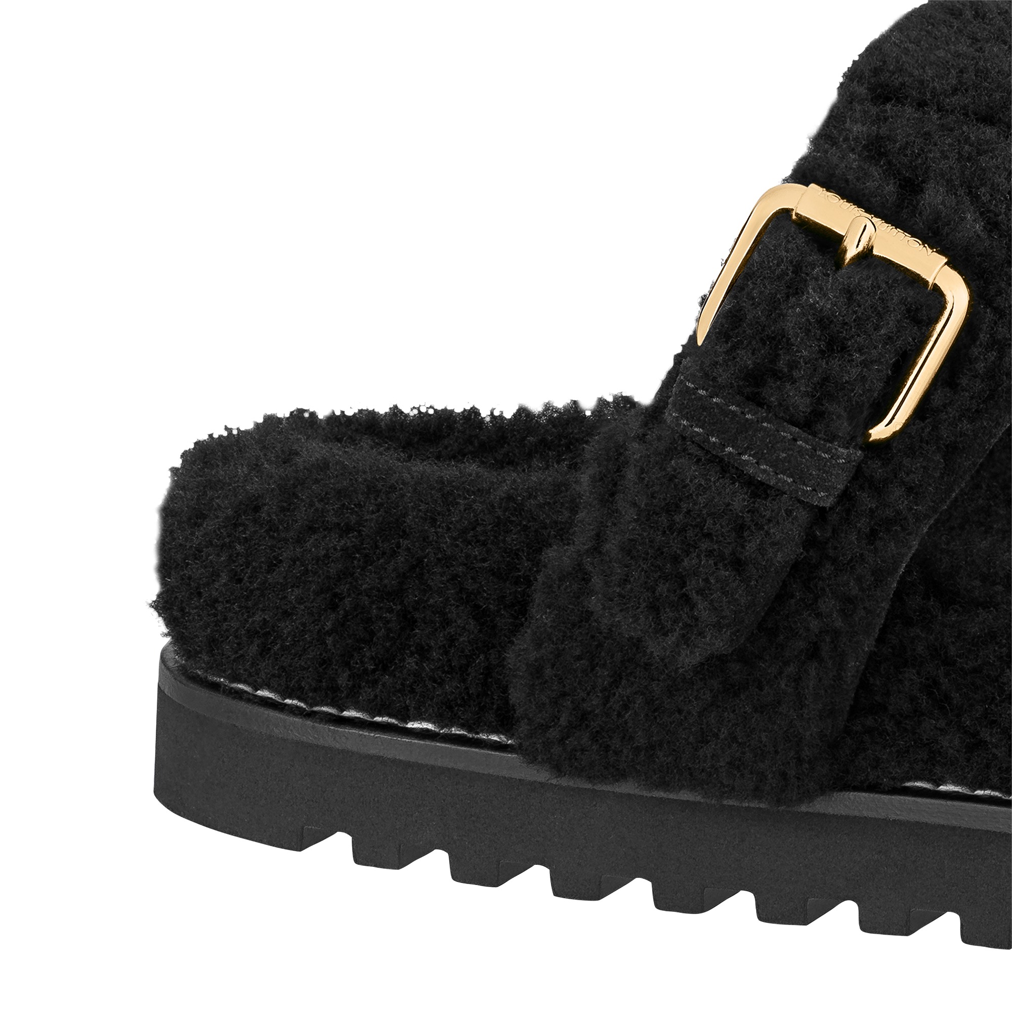 Louis Vuitton Paseo Flat Comfort Mules Black 1AACR9 Louis Vuitton Paseo Flat Comfort Mules Black 1AACR9