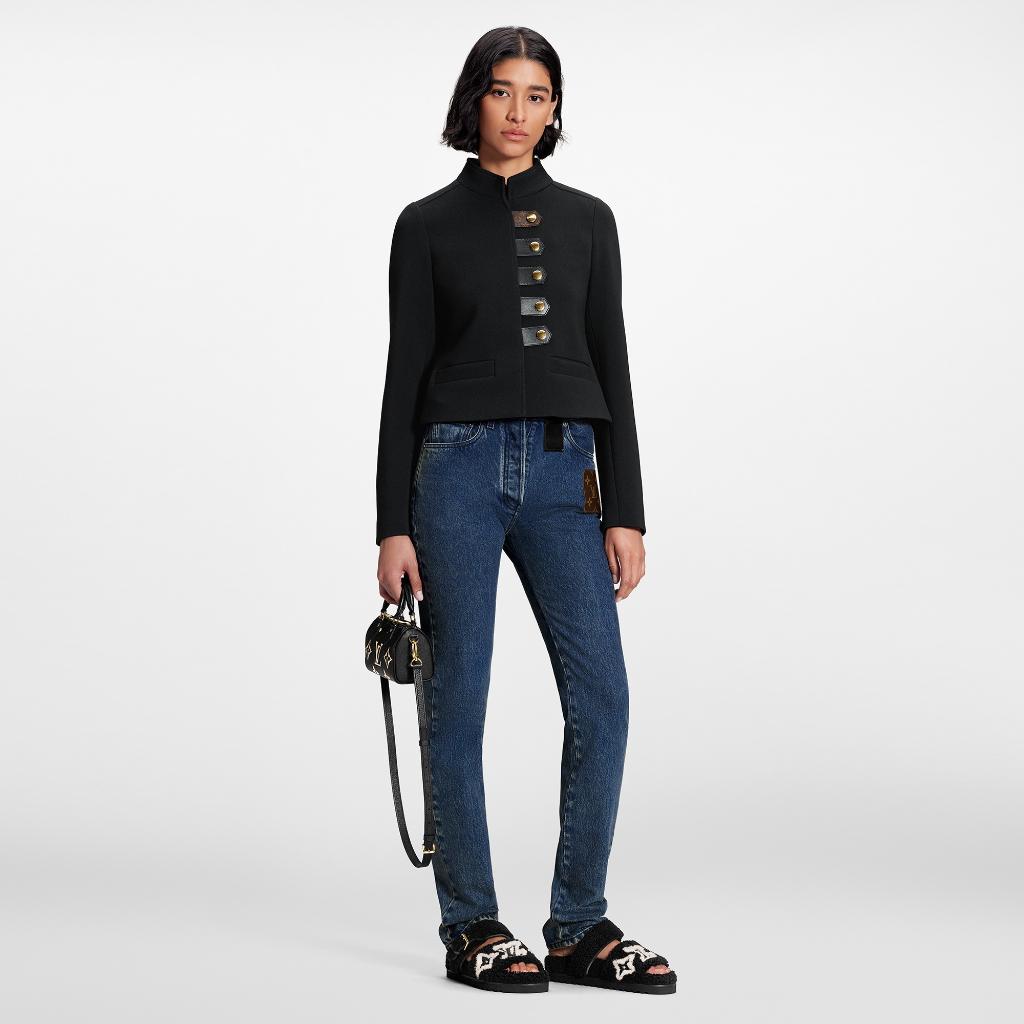 Louis Vuitton Paseo Flat Comfort Mules Black 1AACR9 Louis Vuitton Paseo Flat Comfort Mules Black 1AACR9