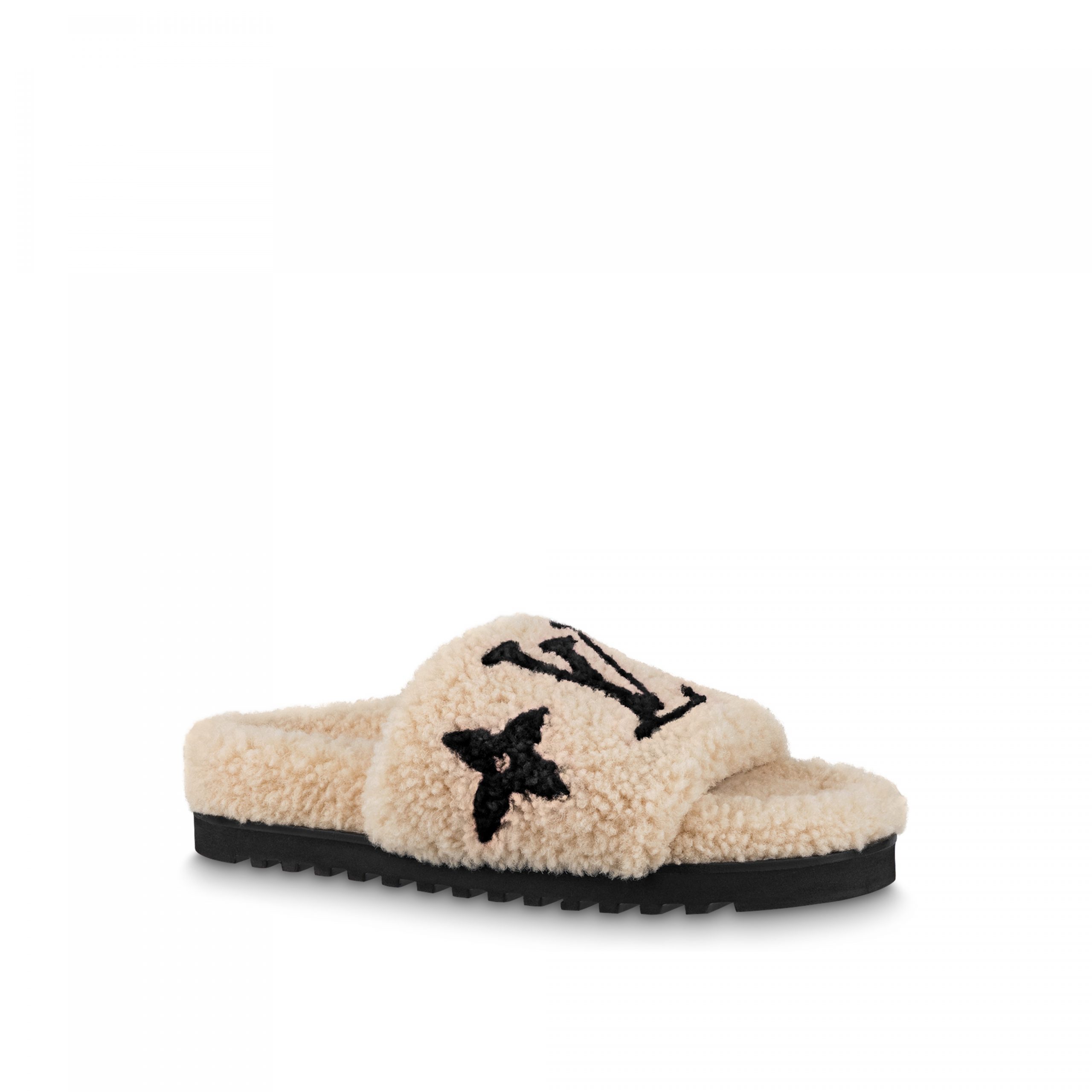 Louis Vuitton Paseo Flat Mule Ecru 1ABWD9 Louis Vuitton Paseo Flat Mule Ecru 1ABWD9