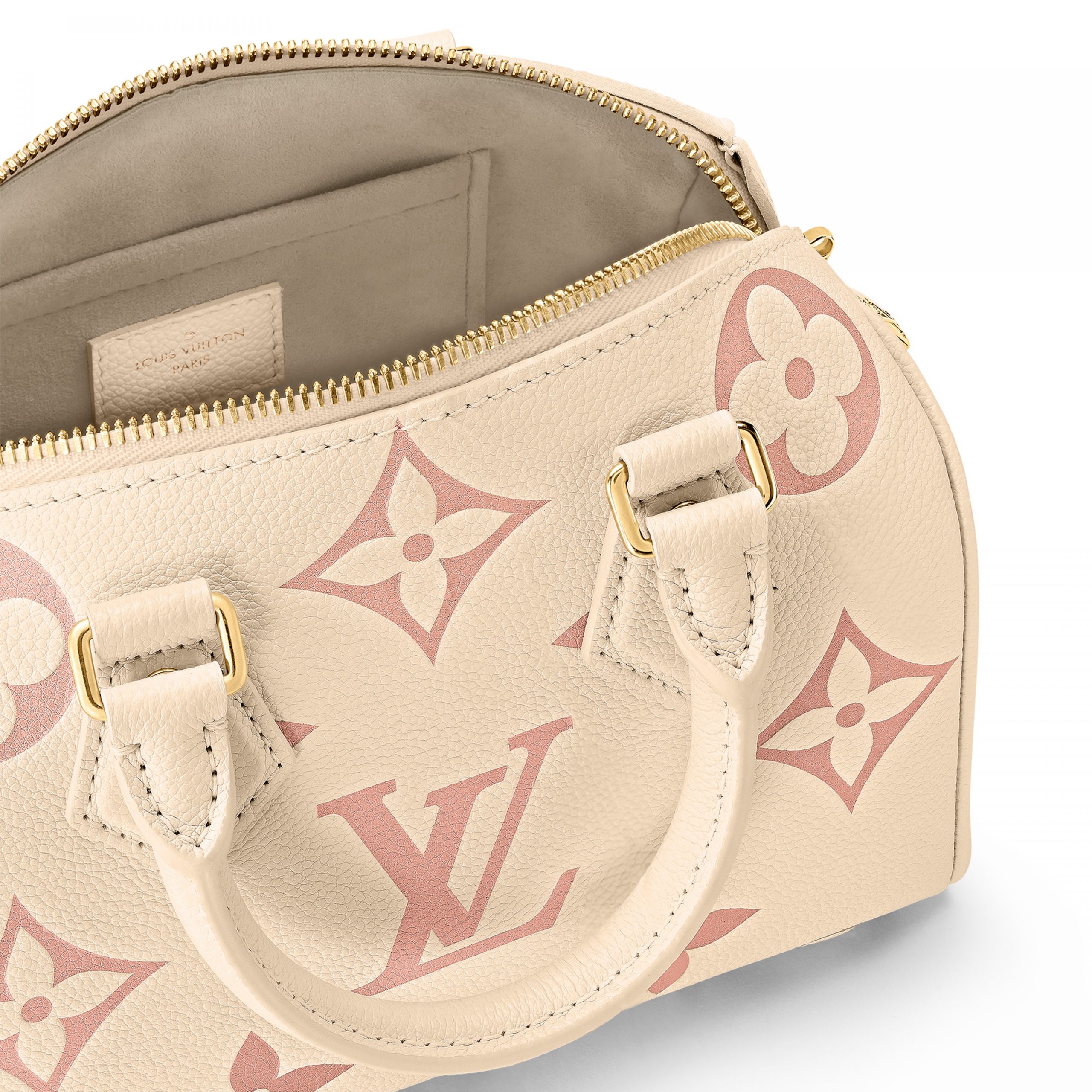 Louis Vuitton M46397 Speedy Bandoulière 20 Bicolor Monogram Empreinte Leather