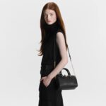 Louis Vuitton M58953 Speedy Bandoulière 20 Monogram Empreinte Leather Black