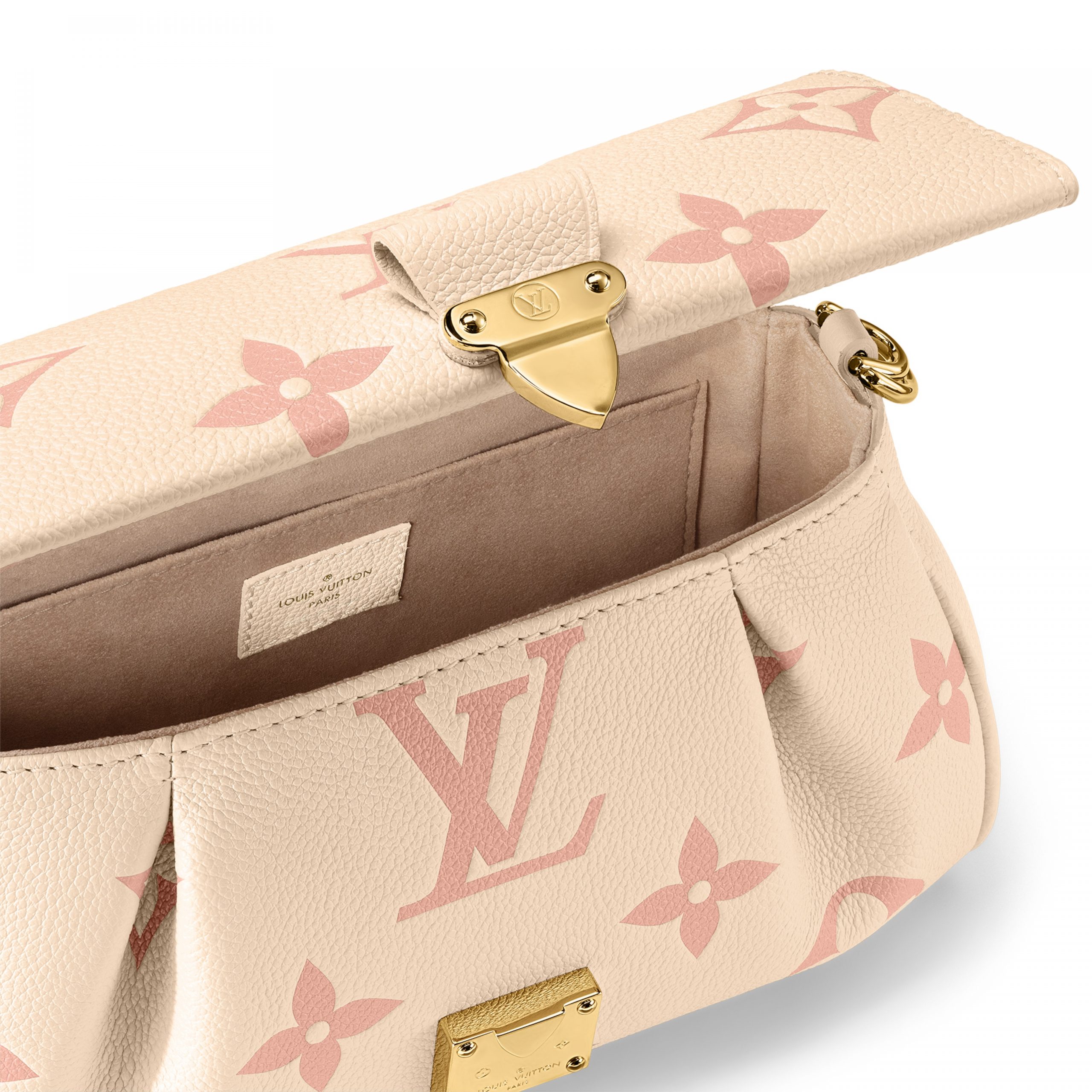 Louis Vuitton M46393 Favorite Crème / Rose Trianon Louis Vuitton M46393 Favorite Crème / Rose Trianon