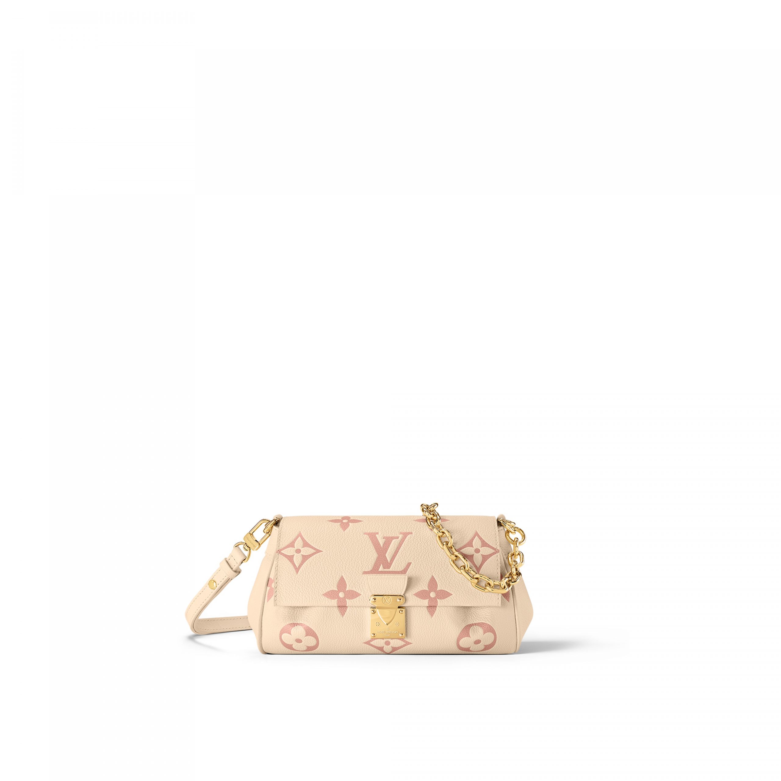 Louis Vuitton M46393 Favorite Crème / Rose Trianon Louis Vuitton M46393 Favorite Crème / Rose Trianon