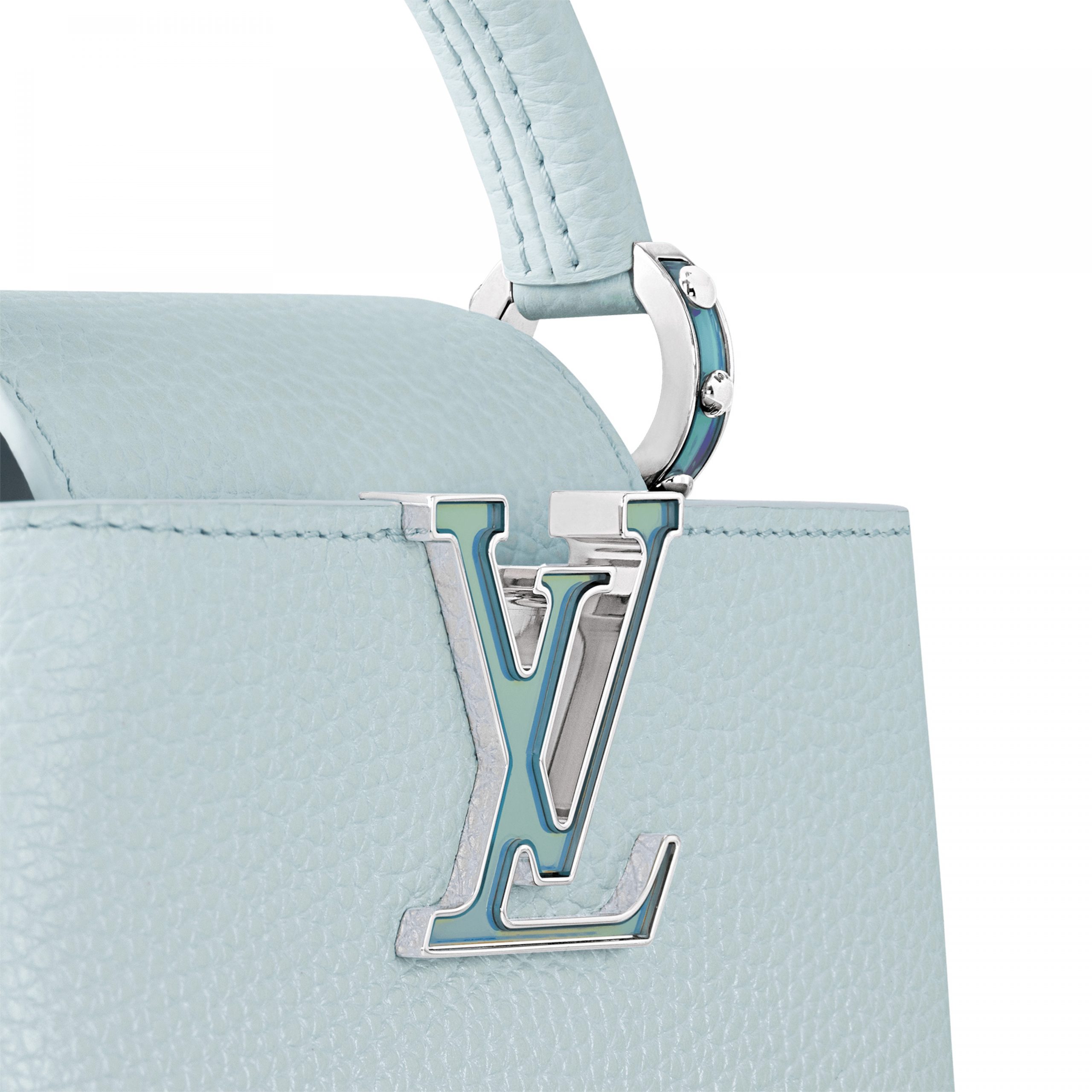 Louis Vuitton M23289 LV SKI Capucines Mini Blue Glacier Louis Vuitton M23289 LV SKI Capucines Mini Blue Glacier