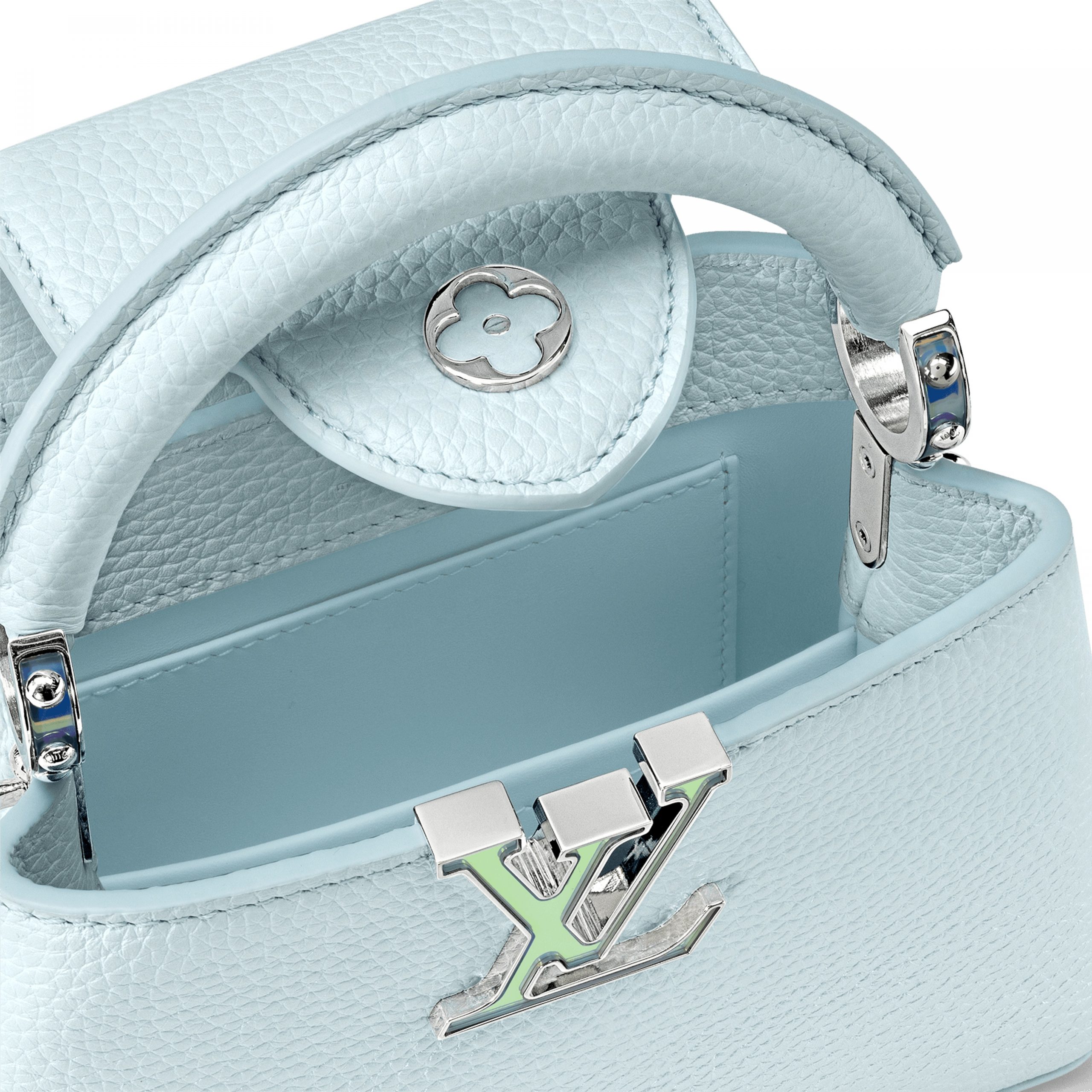 Louis Vuitton M23289 LV SKI Capucines Mini Blue Glacier Louis Vuitton M23289 LV SKI Capucines Mini Blue Glacier