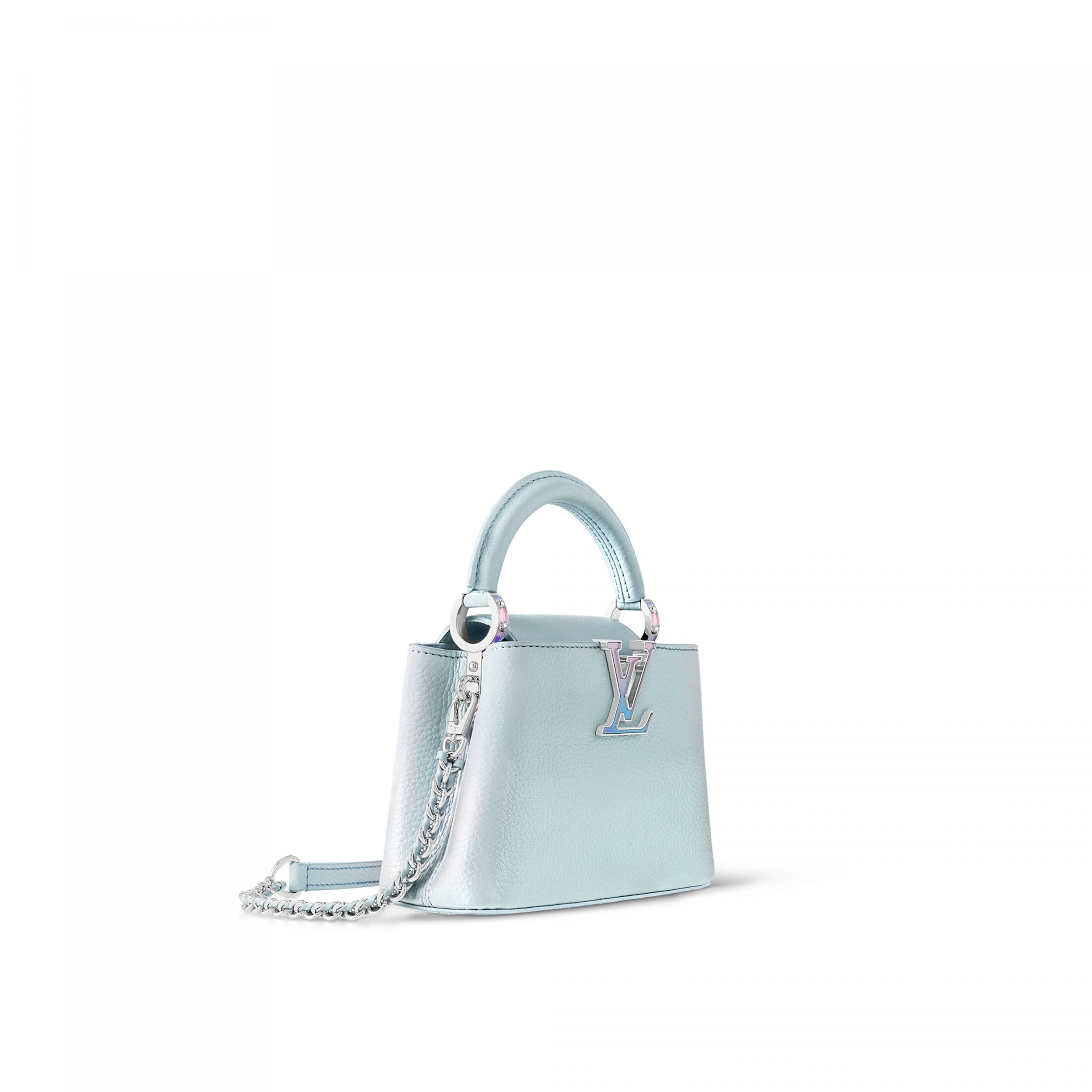 Louis Vuitton M23289 LV SKI Capucines Mini Blue Glacier Louis Vuitton M23289 LV SKI Capucines Mini Blue Glacier