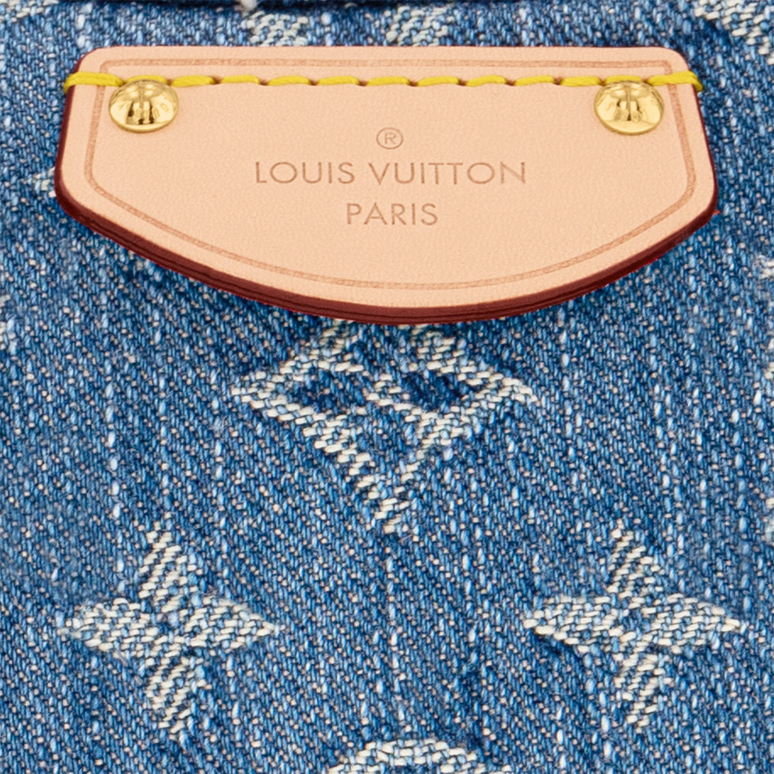 Louis Vuitton M46856 Croissant MM Denim Blue Louis Vuitton M46856 Croissant MM Denim Blue