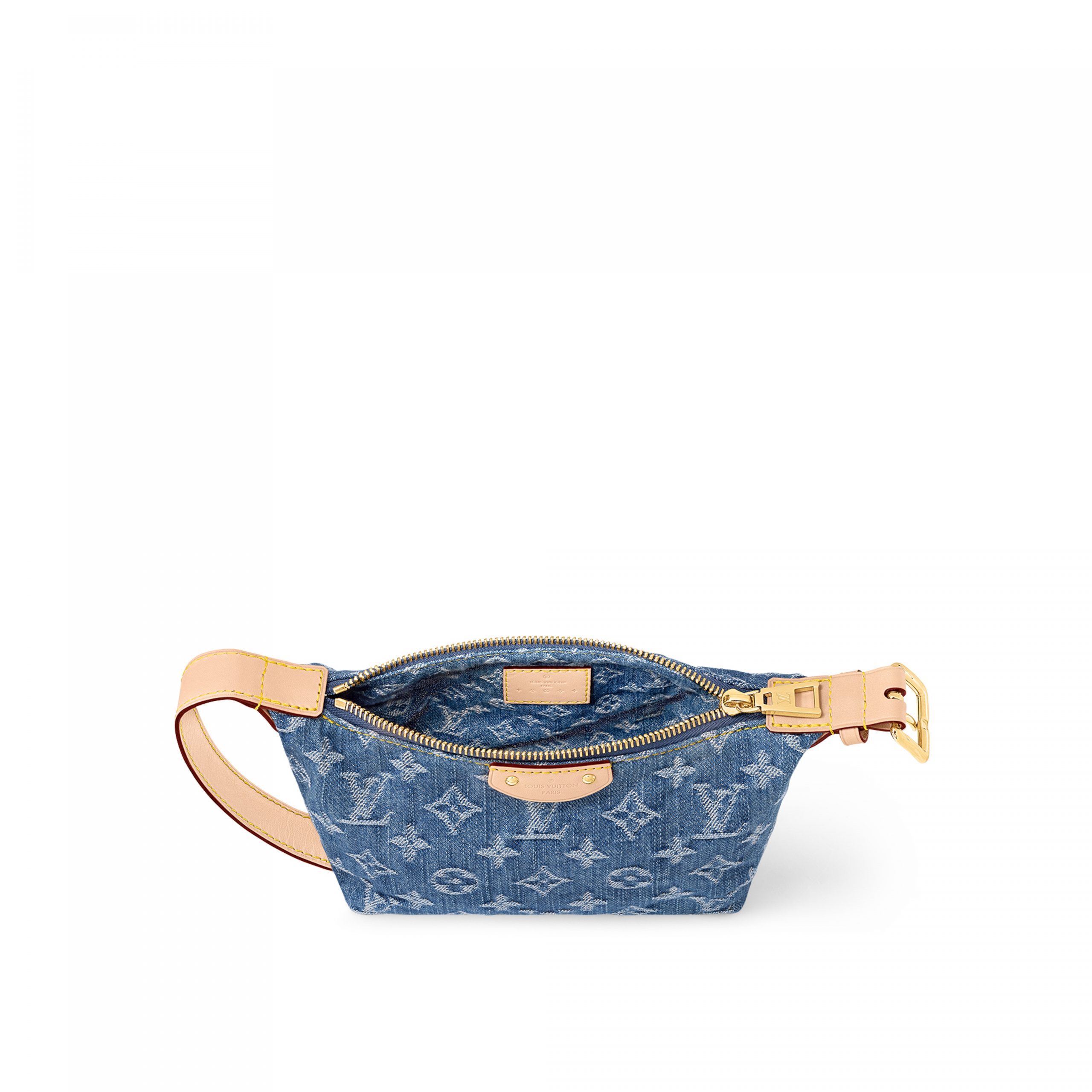 Louis Vuitton M82949 Hills Pochette Denim Blue Louis Vuitton M82949 Hills Pochette Denim Blue