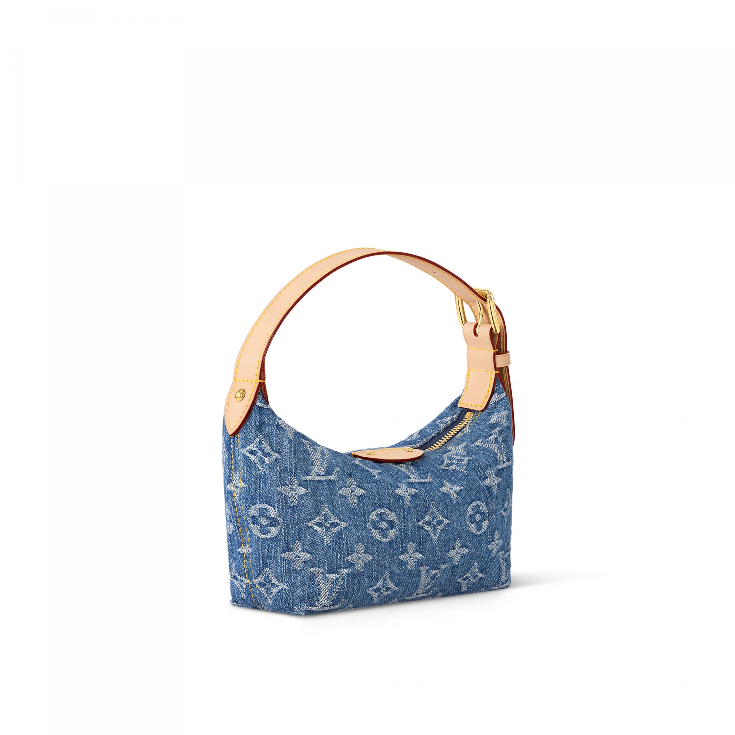 Louis Vuitton M82949 Hills Pochette Denim Blue Louis Vuitton M82949 Hills Pochette Denim Blue