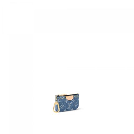 Louis Vuitton M82961 Key Pouch Denim Blue