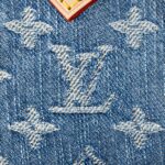 Louis Vuitton M82950 Nano Speedy Denim Blue