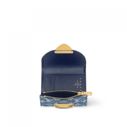 Louis Vuitton M82959 Victorine Wallet Denim Blue