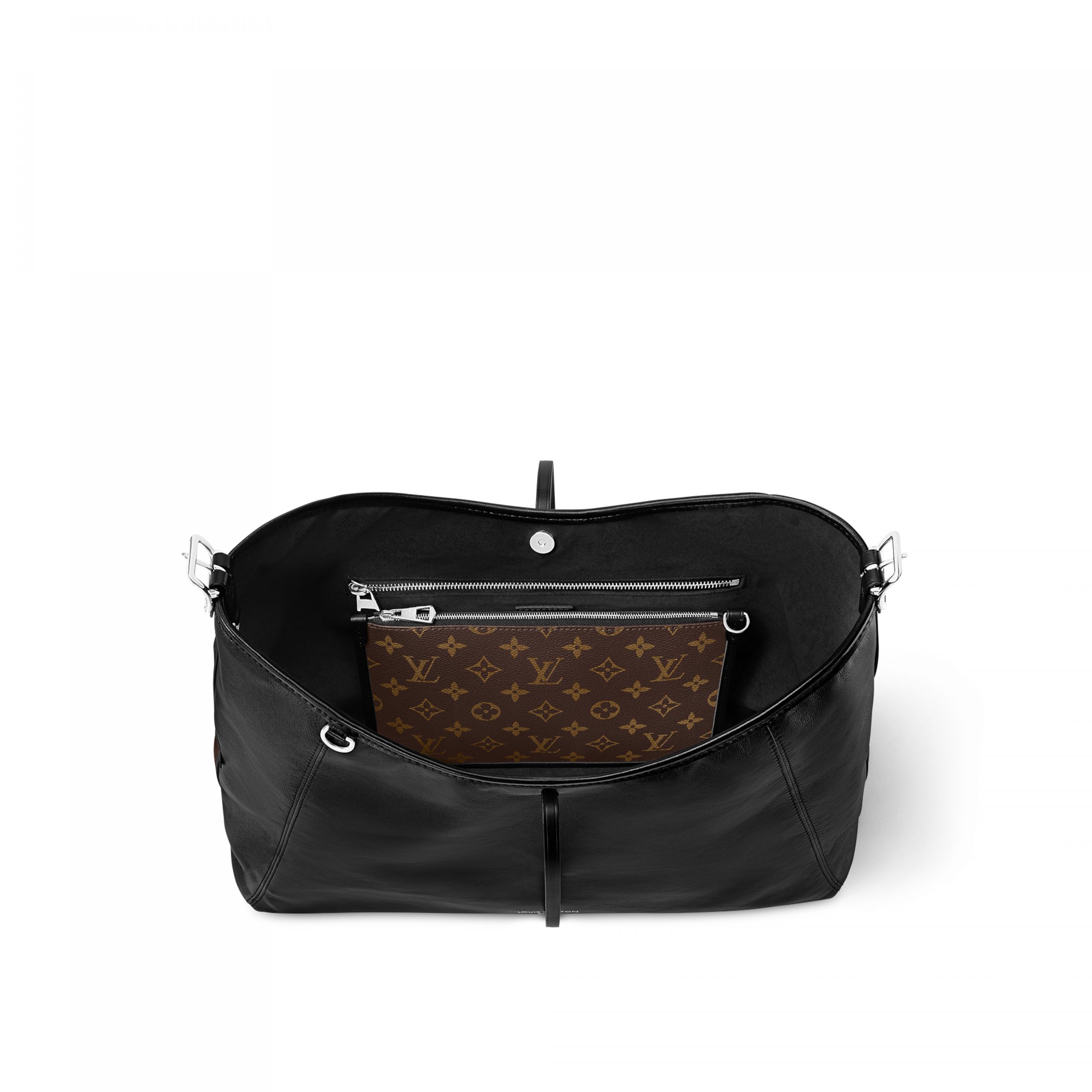Louis Vuitton M25143 CarryAll Dark MM Black Louis Vuitton M25143 CarryAll Dark MM Black