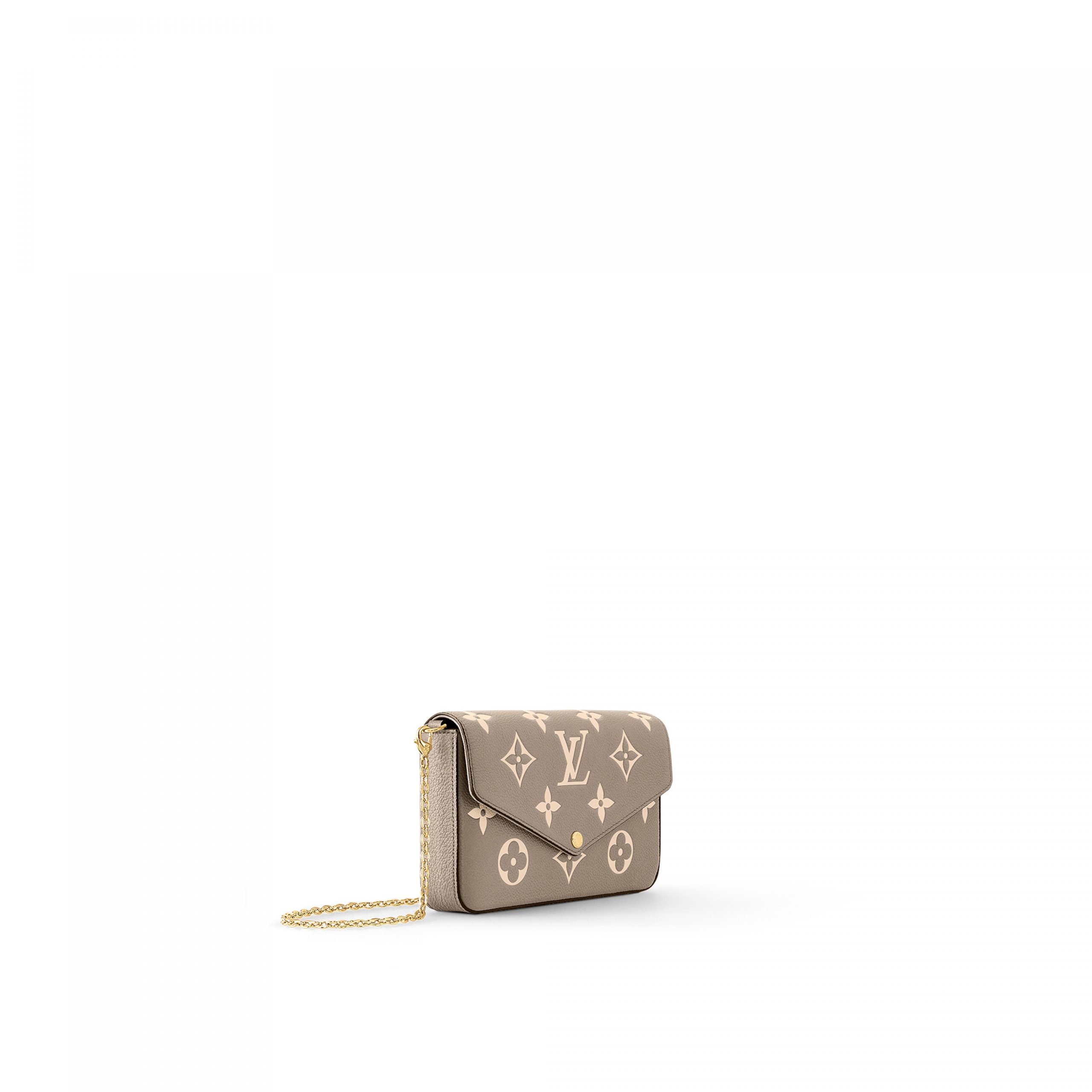 Louis Vuitton M82610 Félicie Pochette Tourterelle Gray Louis Vuitton M82610 Félicie Pochette Tourterelle Gray