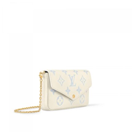 Louis Vuitton M83025 Félicie Pochette Candy Blue