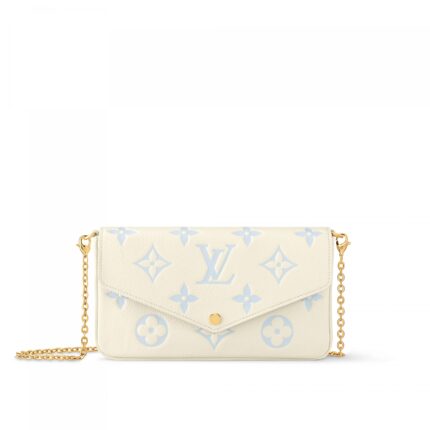 Louis Vuitton M83025 Félicie Pochette Candy Blue