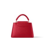 Louis Vuitton M52689 Capucines BB Bag Scarlet Red