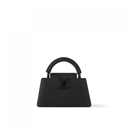 Louis Vuitton M23955 Capucines East-West Mini All Black