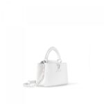 Louis Vuitton M23956 Capucines East-West Mini Optic White