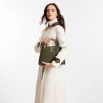 Louis Vuitton Capucines MM Green N93799